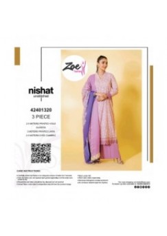 Top Quality 3-Piece Lawn Suit by Nishat – Original and Latest Summer Fashion