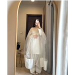 NILOFER - White/farshi shalwar kameez/2 and 3 piece dress for women/stitched/farshi shalwar/premium quality/raw silk