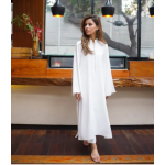 NILOFER - Off white/women kurta trouser/2 piece dress for women/stitched/long shirt/long kurta design