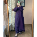 NILOFER - Purple/women kurta trouser dupatta/3 piece dress for women/stitched