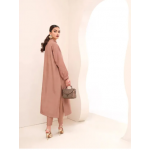 NILOFER - Brown/women kurta trouser/2 piece dress for women/stitched/formal wear