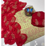 Lawn cotton collections Shirt chicken kari jall Chiffon Dupatta +trouser pr Embroidery -Hand made 3piece suit for women Lawn cotton collections Shirt chicken kari jall Chiffon Dupatta +trouser pr Embroidery -Hand made 3piece suit for women