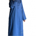 Prussian Blue Summer Lawn Dress for Women, Lacework Shirt and Trouser, Stylish 2-Piece Set