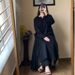 NILOFER - Black/women kurta trouser/2 and 3 pcs dress for women/stitched