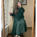 NILOFER - Green/women kurta trouser and dupatta/2 piece and 3 piece dress for women/stitched