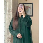 NILOFER - Green/women kurta trouser and dupatta/2 piece and 3 piece dress for women/stitched